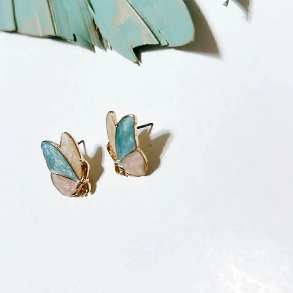 Butterfly earrings  #227 - Picture 4 of 6